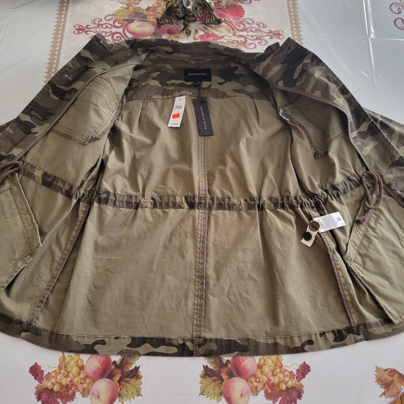 Banana Republic Utility Jacket Womens Size Small Camouflage Button Up Blazer - Picture 7 of 14